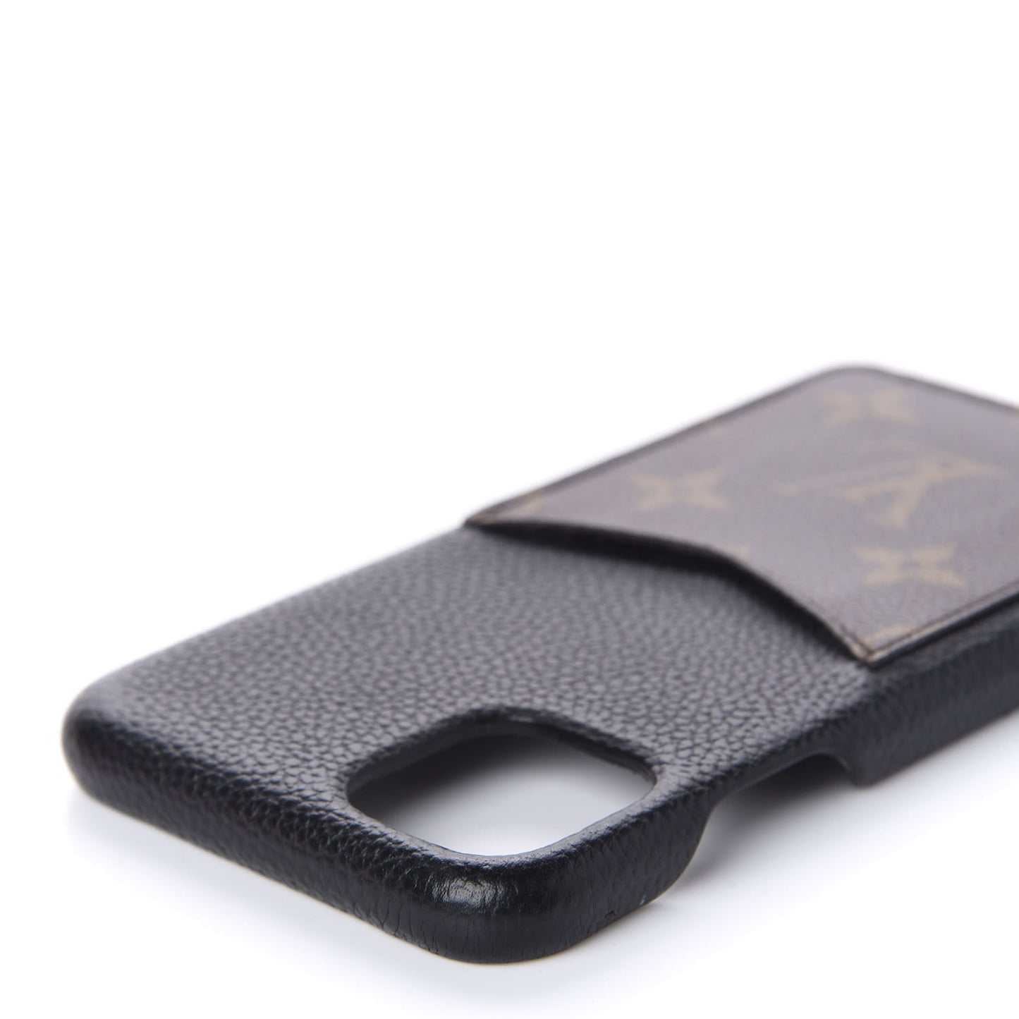 Monogram iPhone 11 Max Pro Bumper Black