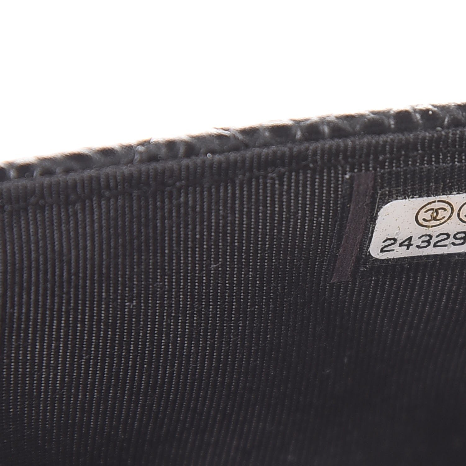 Chanel Caviar Quilted Wallet On Chain WOC Black 8 of 9