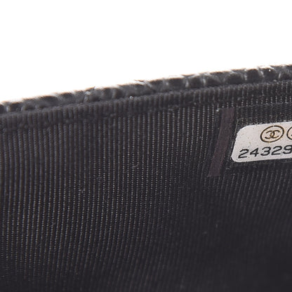 Chanel Caviar Quilted Wallet On Chain WOC Black 8 of 9