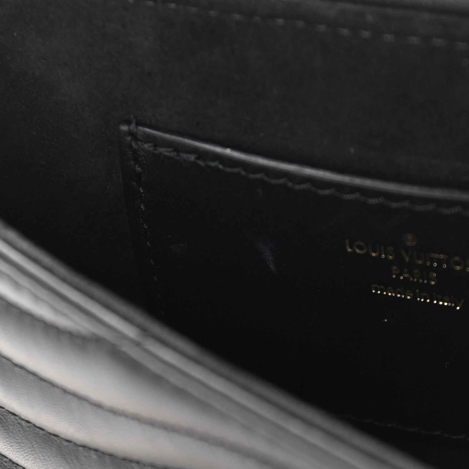 Louis Vuitton Calfskin New Wave Multi Pochette Black 6 of 8