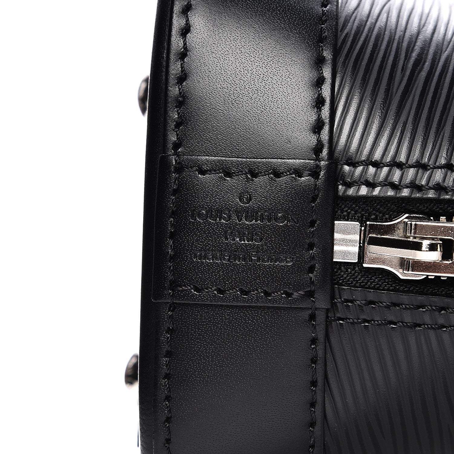 Louis Vuitton Epi Alma BB Black 7 of 7