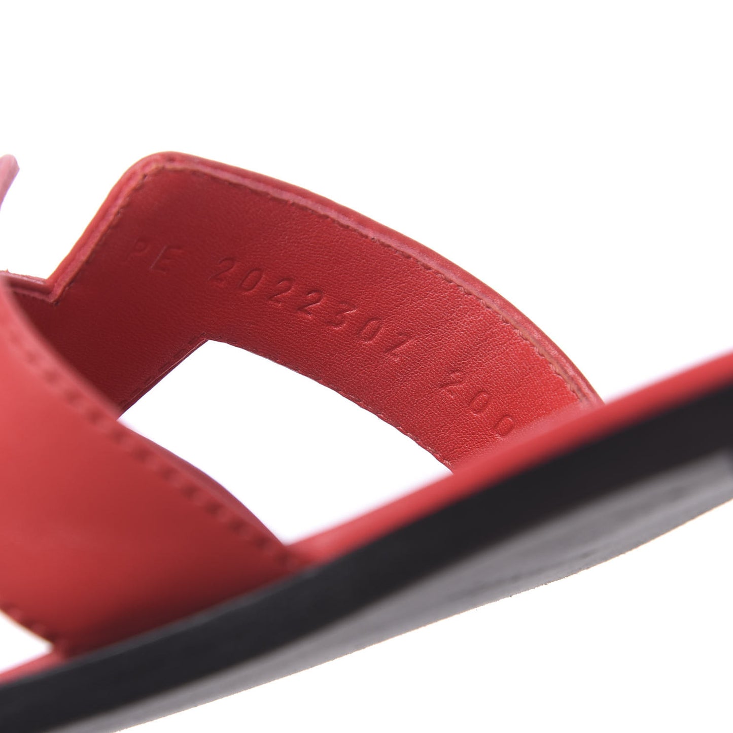 Calfskin Oran Sandals 37.5 Rose Cotinga