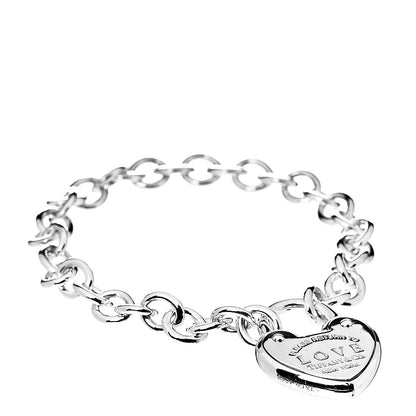 Tiffany Sterling Silver Return to Love Lock Bracelet 1 of 4