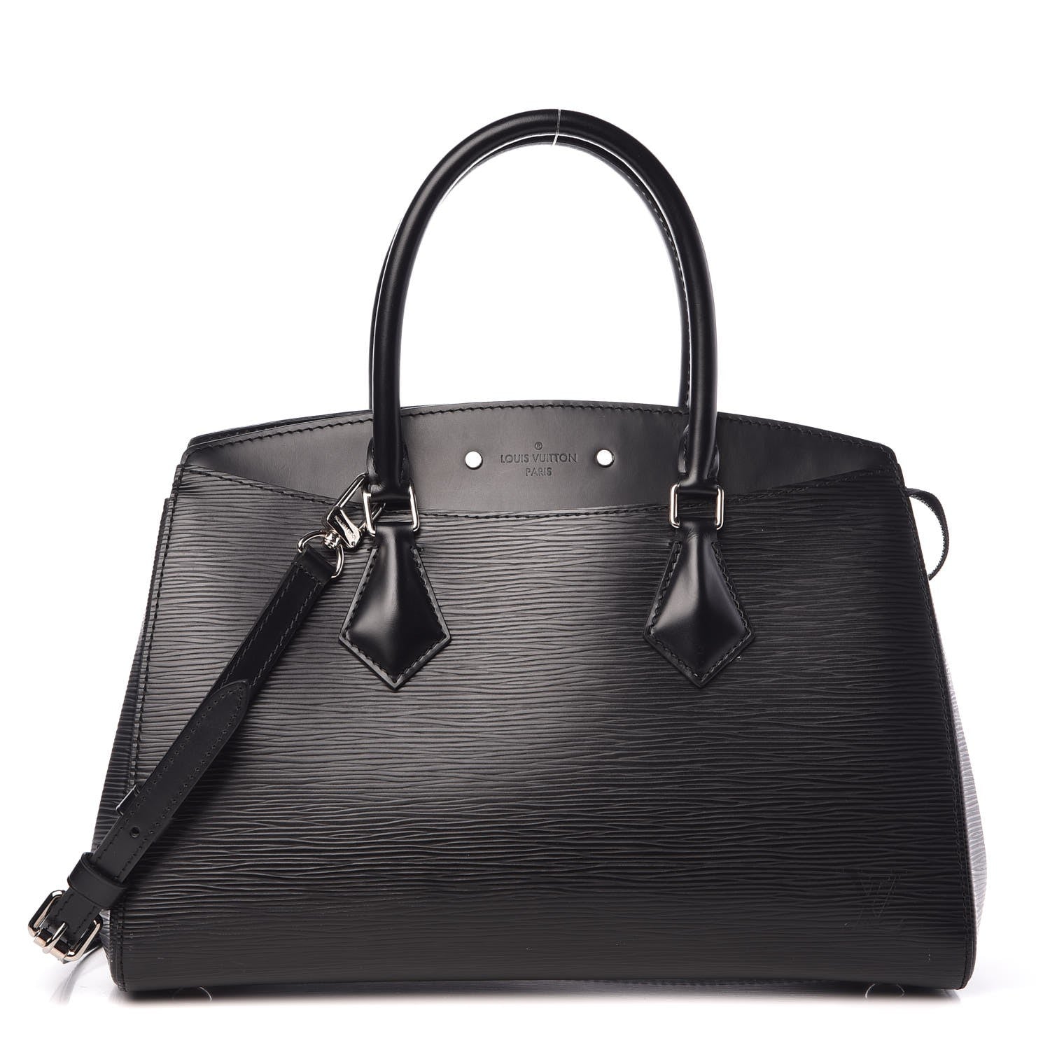 Louis Vuitton Epi Soufflot MM Black 1 of 8