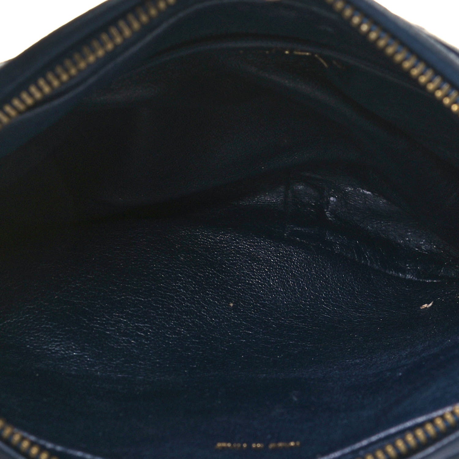 Chanel Lambskin Quilted CC Tassel Camera Case Navy 6 of 14