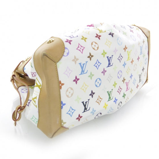 Louis Vuitton Monogram Multicolor Ursula White 5 of 10
