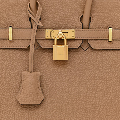 Hermes Togo Birkin 25 Chai 8 of 11