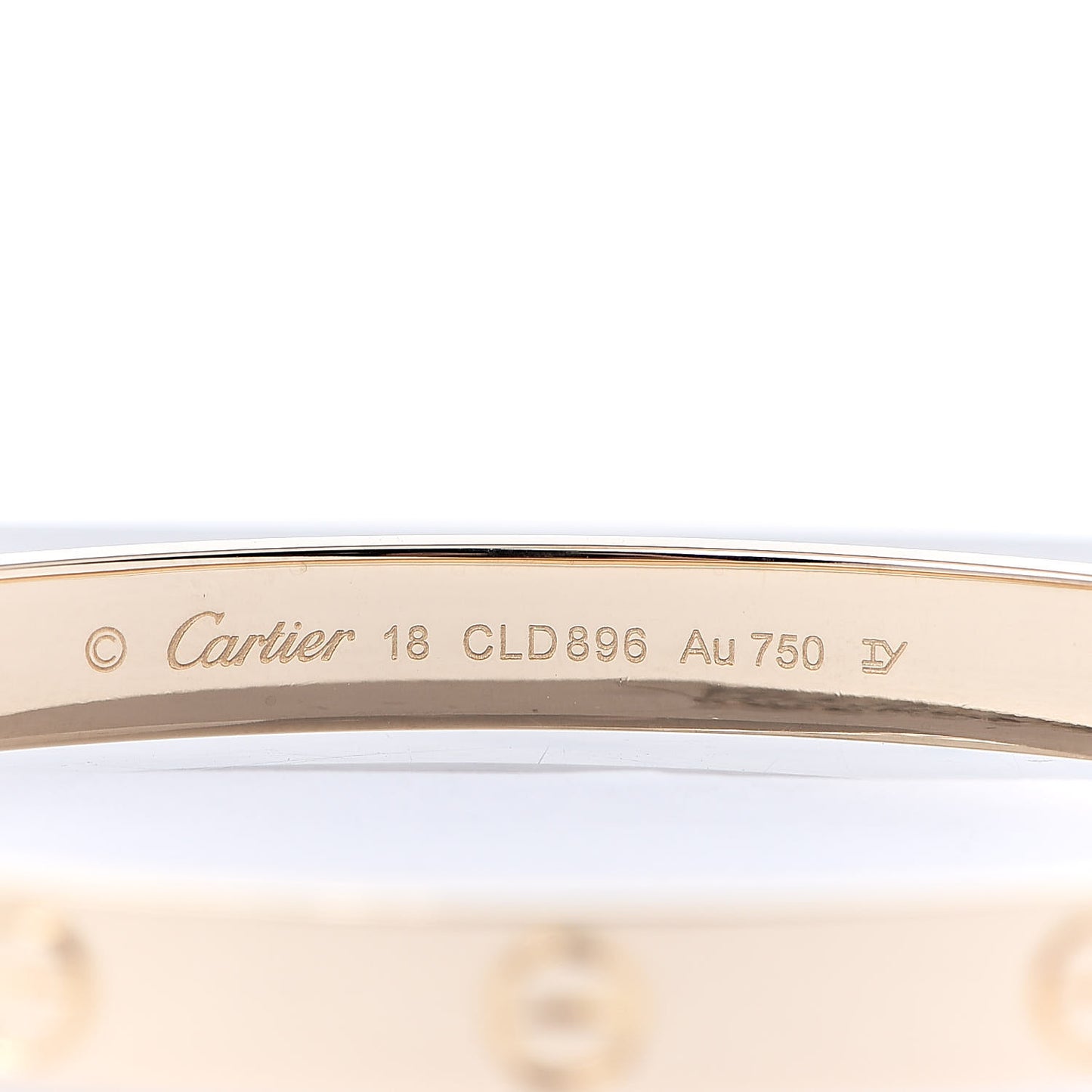 18K Yellow Gold LOVE Bracelet 18