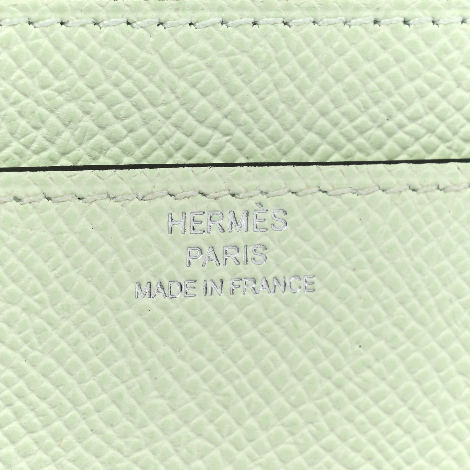 Hermes Epsom Constance Long To Go Wallet Vert Fizz 9 of 11