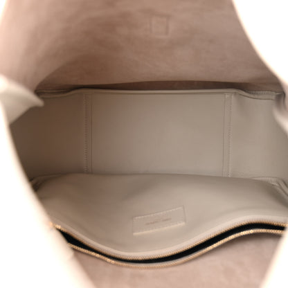 Saint Laurent Smooth Calfskin Large Le 5 A 7 Soft Hobo Blanc Vintage 5 of 10