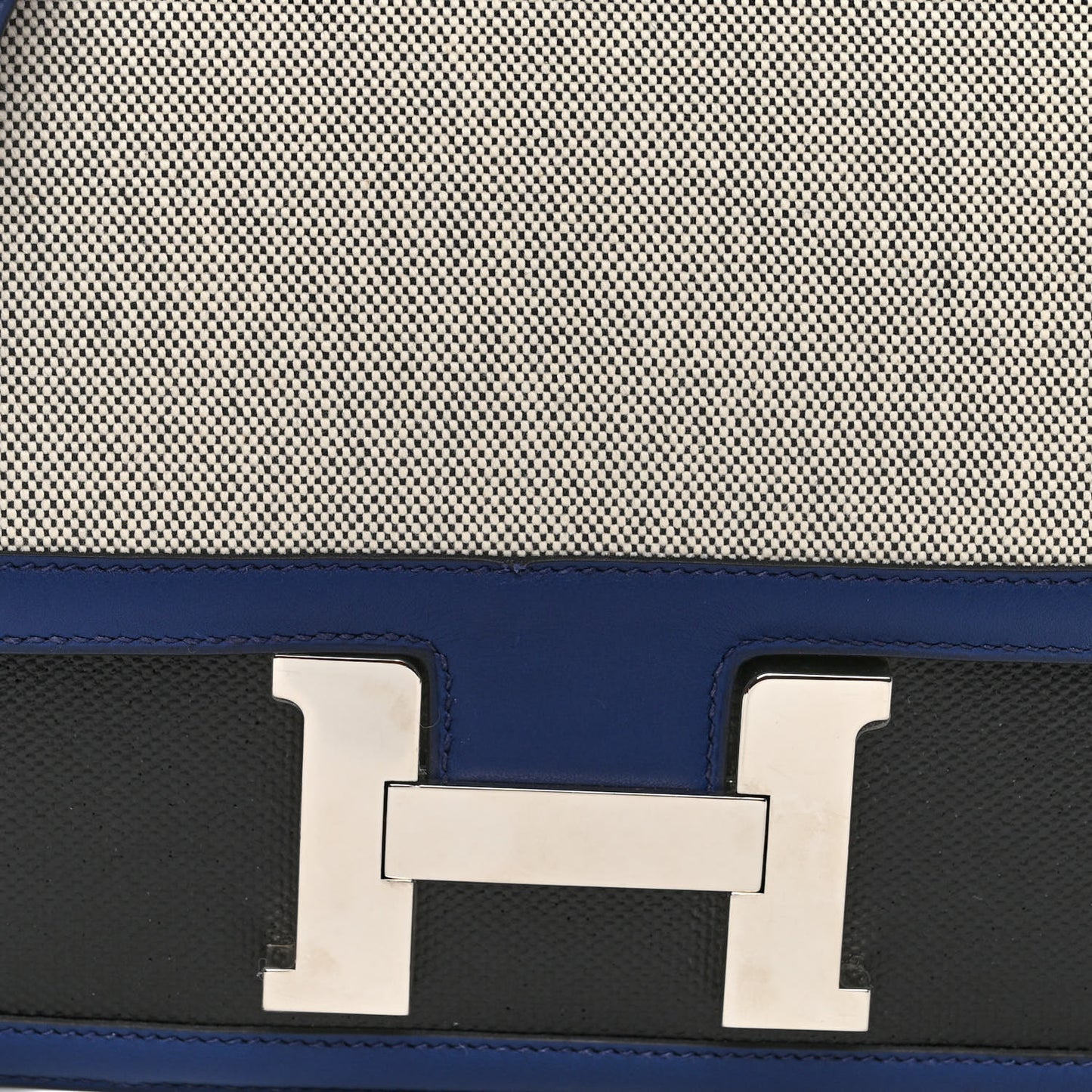 Swift Toile Constance 24 Bleu Saphir Black Ecru