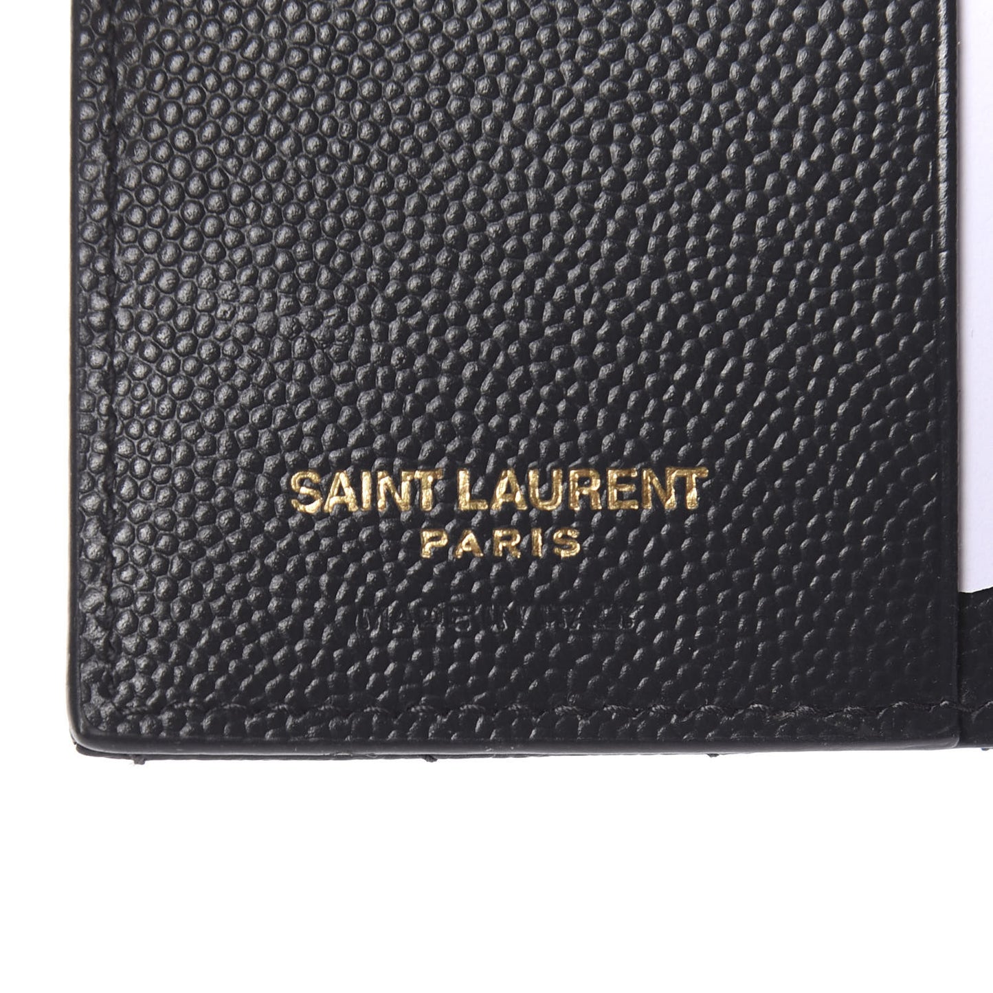 Grain De Poudre Matelasse Chevron Monogram Zipped Card Case Dark Smog