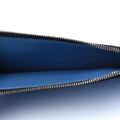 Louis Vuitton Taigarama Coin Card Holder Denim 4 of 4