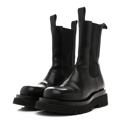 Bottega Veneta Calfskin The Lug Chelsea 55mm Boots 36.5 Black 4 of 9