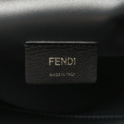 Fendi Flannel Karligraphy Embroidered Medium Fendi First Grey 6 of 10