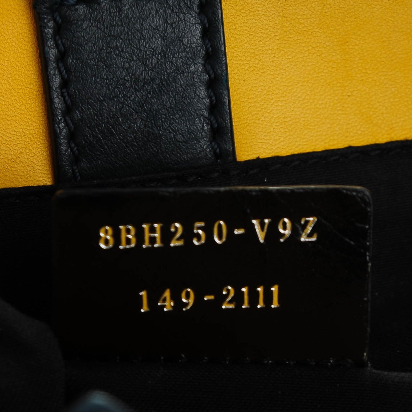 Calfskin Medium 2Jours Tote Blue Notte Yellow