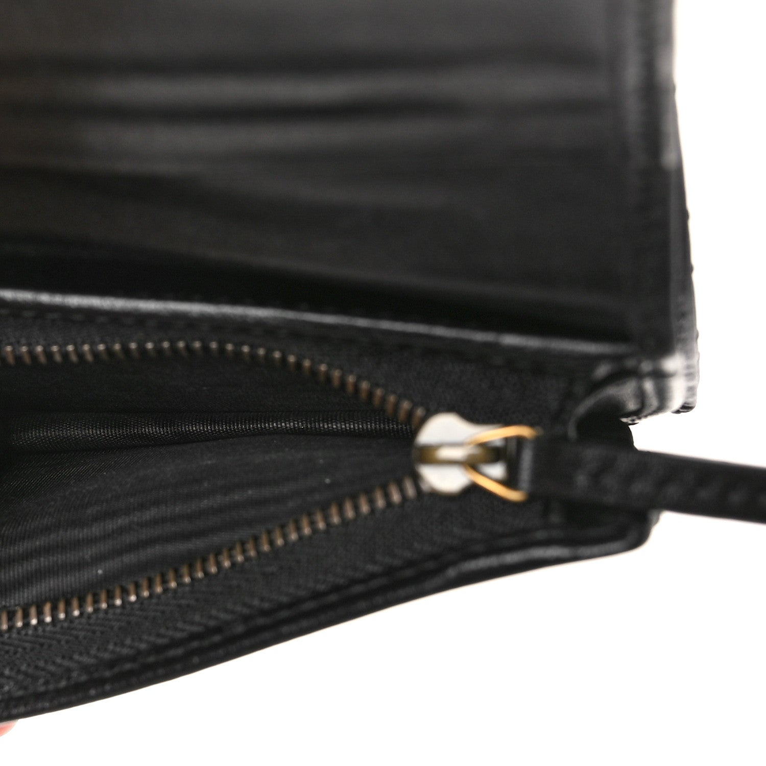 Gucci Calfskin Matelasse GG Marmont Card Case Wallet Black 5 of 9