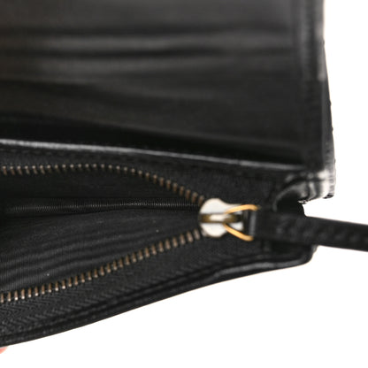 Gucci Calfskin Matelasse GG Marmont Card Case Wallet Black 5 of 9