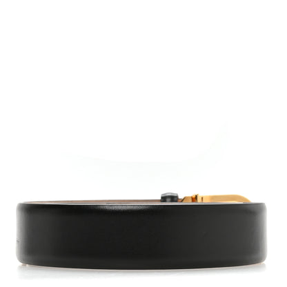 Khaite Calfskin Saddle Belt 75 30  Black 2 of 5