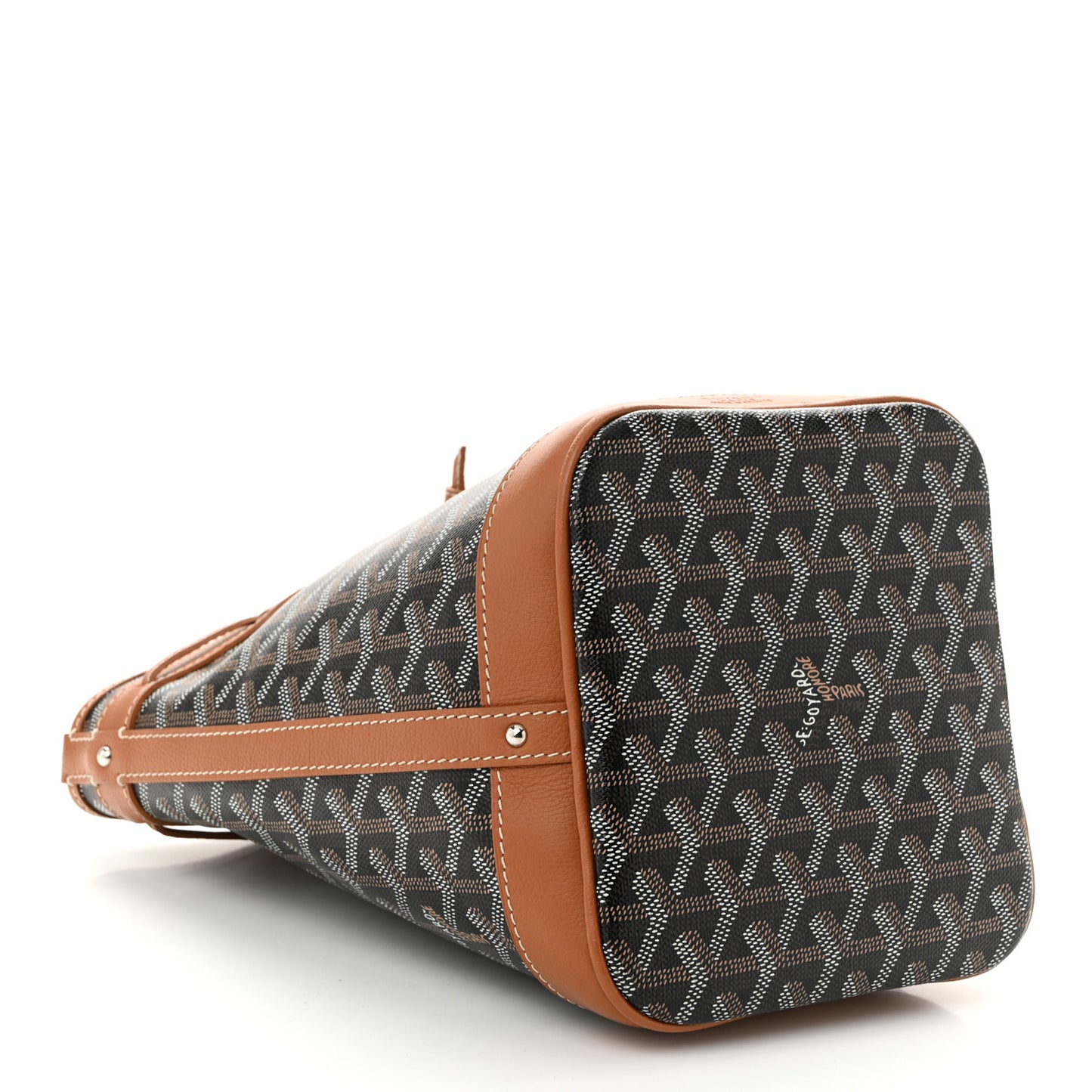 Goyardine Petit Flot Bucket Bag PM Black Gold
