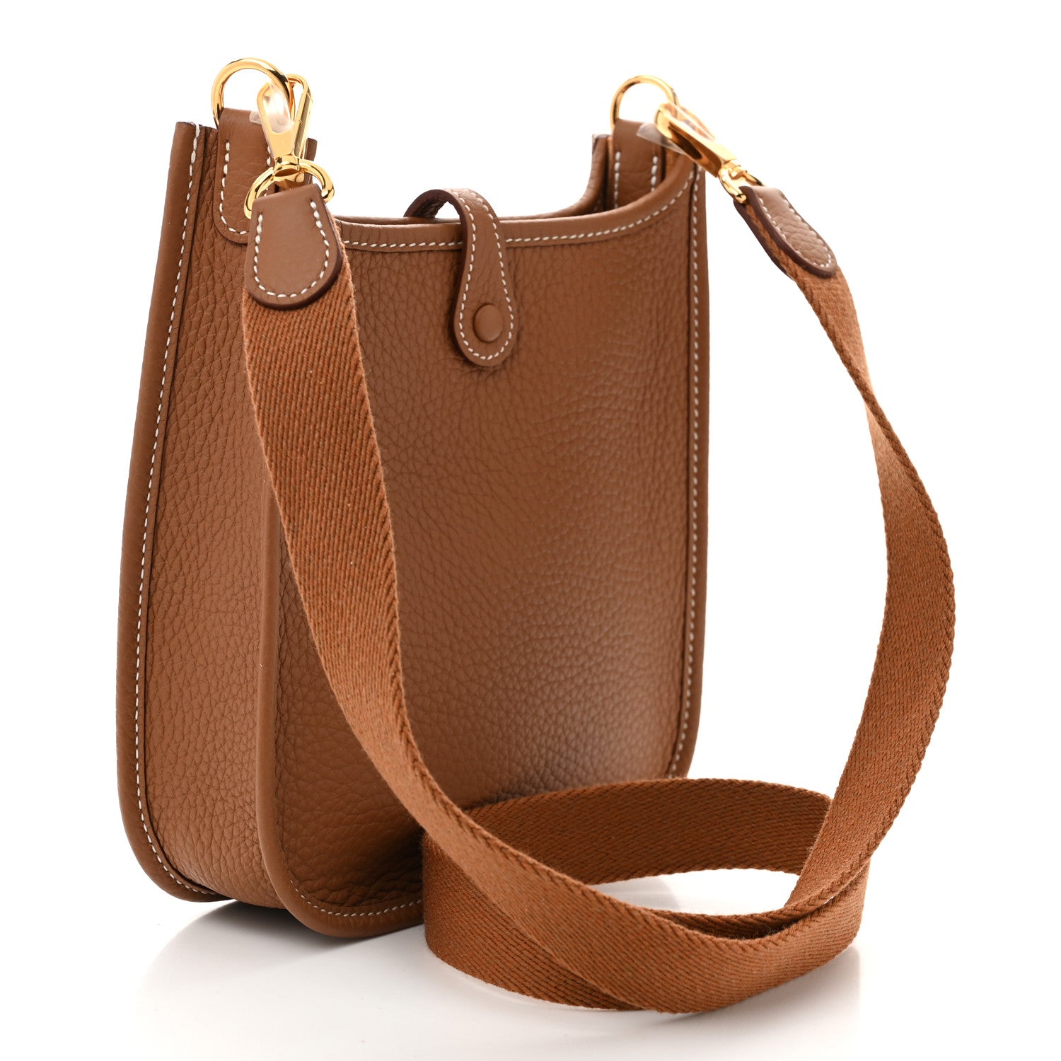 Hermes Taurillon Clemence Evelyne TPM Gold 3 of 11
