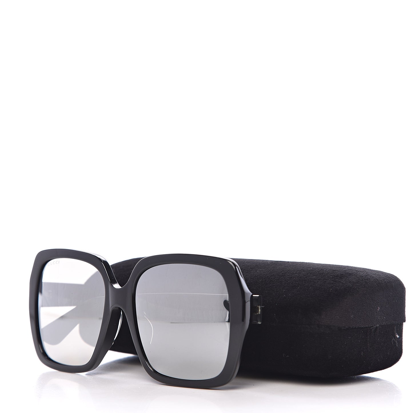 Acetate Square Frame GG0096S Sunglasses Black