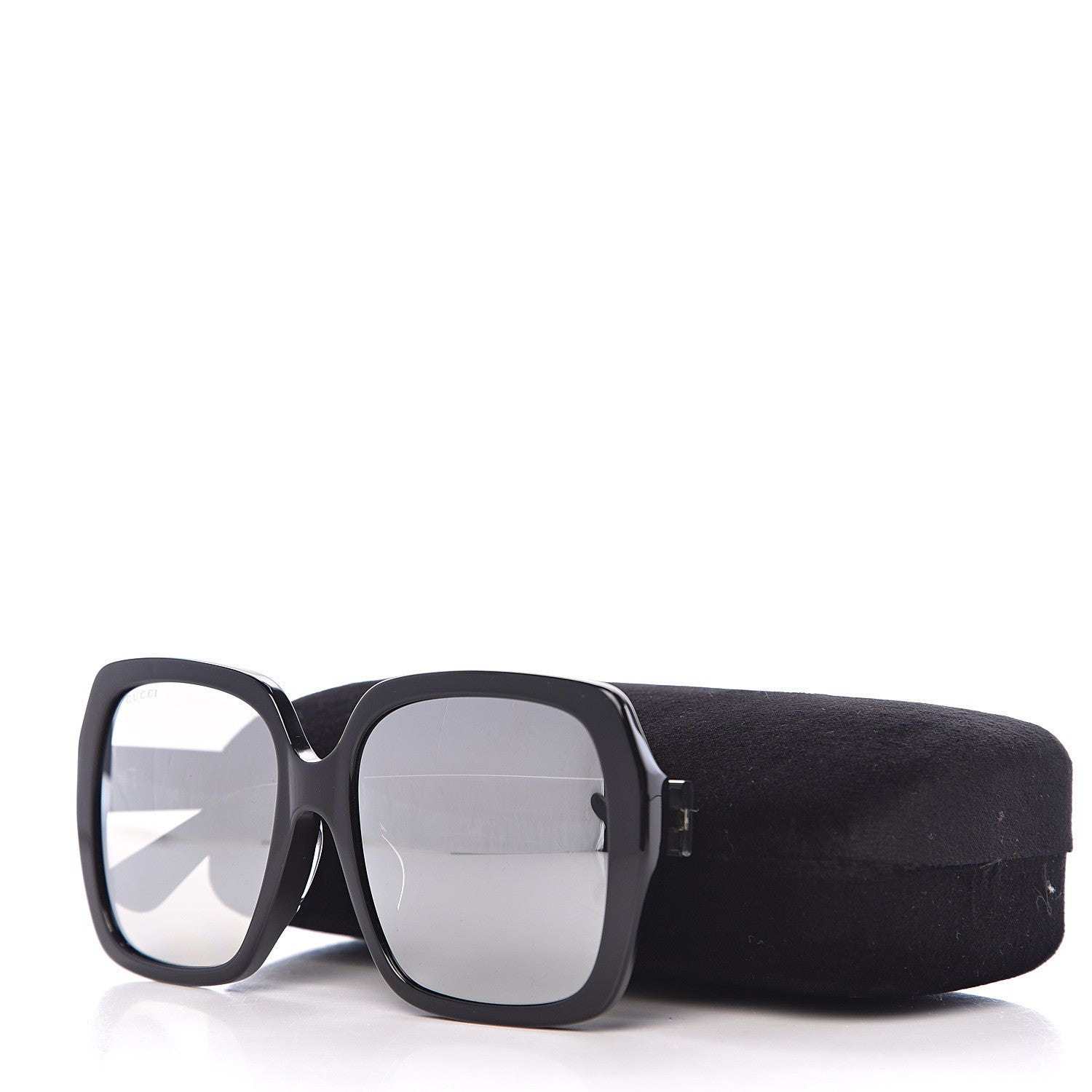 Gucci Acetate Square Frame GG0096S Sunglasses Black 8 of 8