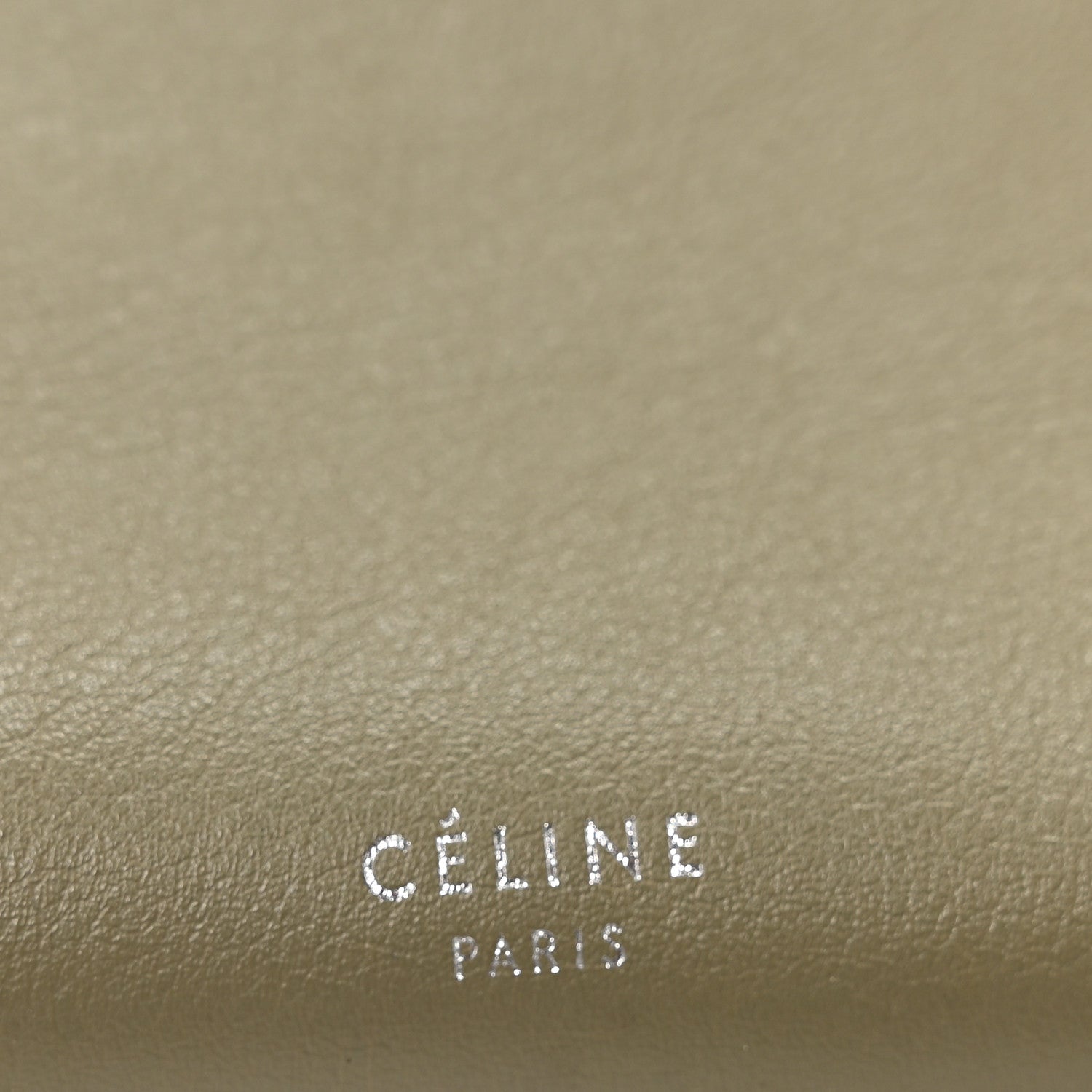 Celine Supple Grained Calfskin Small Big Bag Sage 6 of 10
