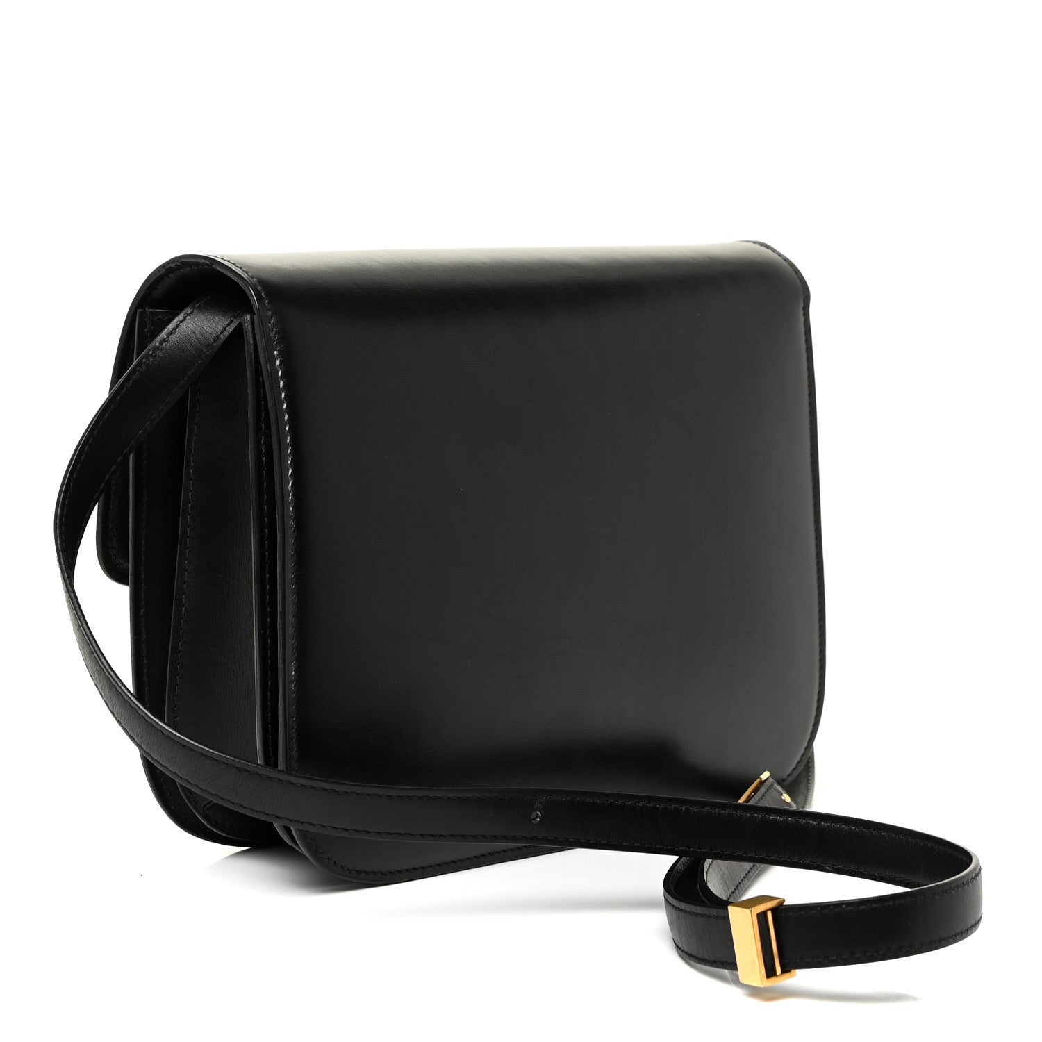 Celine Box Calfskin Medium Classic Box Flap Bag Black 3 of 17
