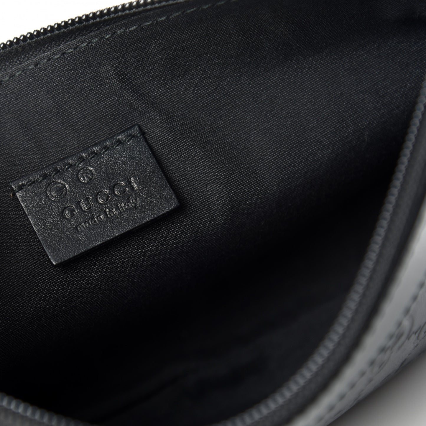 Microguccissima Coin Case Black