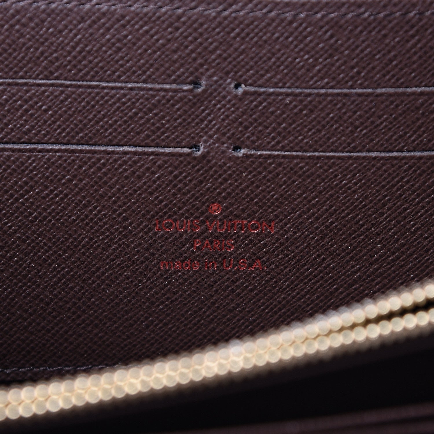 Louis Vuitton Damier Ebene Zippy Wallet 5 of 8