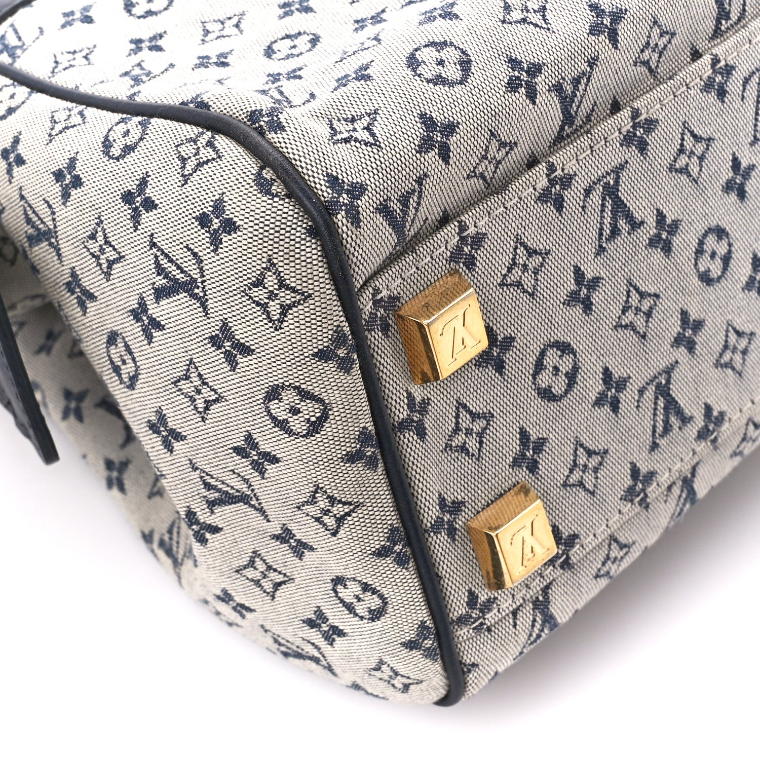 Louis Vuitton Mini Monogram Josephine PM Blue 9 of 17