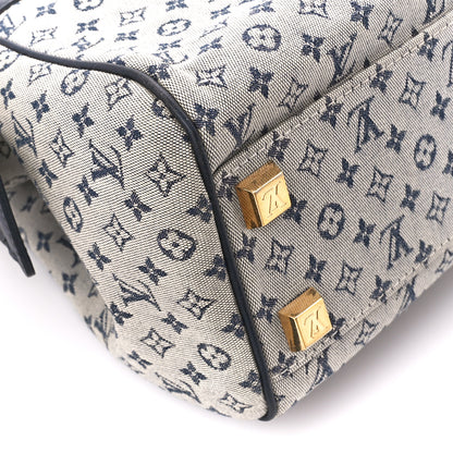 Louis Vuitton Mini Monogram Josephine PM Blue 9 of 17