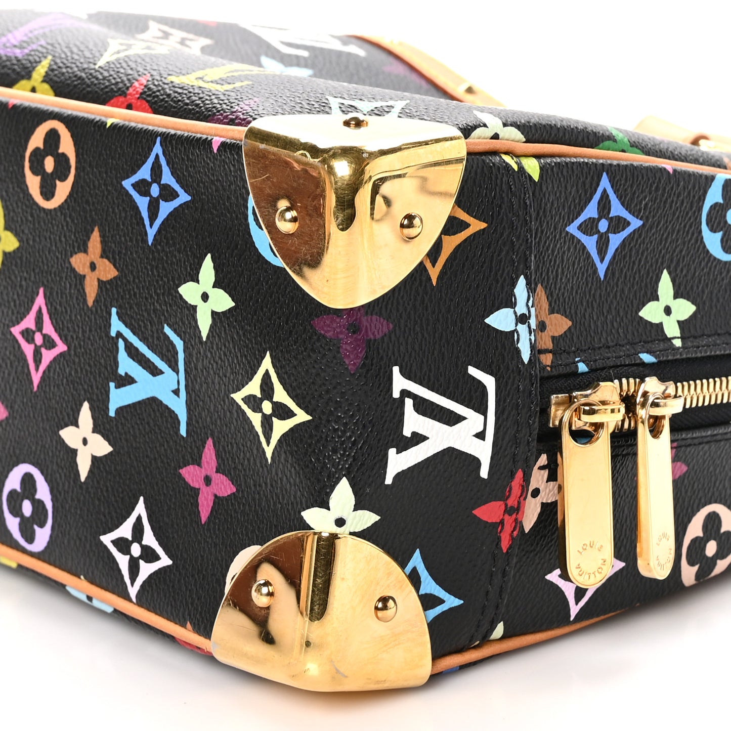 Monogram Multicolor Trouville Black