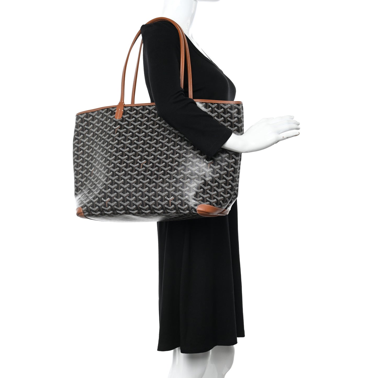 Goyardine Artois MM Black Gold
