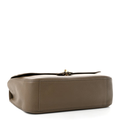 Chanel Grained Calfskin Small Souplissimo Maxi Flap Light Brown 3 of 10
