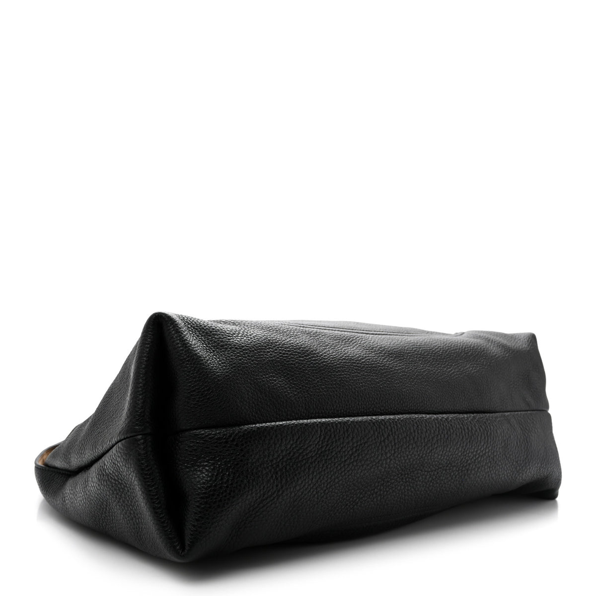 Gucci Grained Calfskin Softbit Maxi Shoulder Bag Black 5 of 12