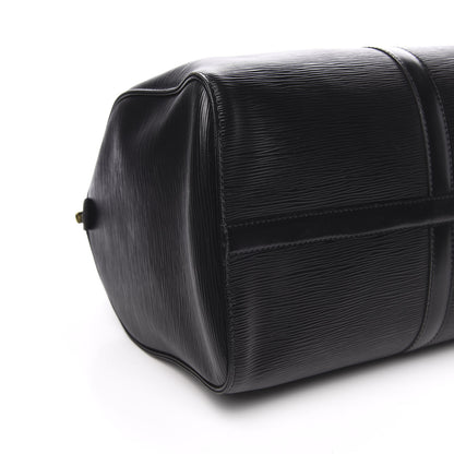Louis Vuitton Epi Keepall 45 Black 7 of 9
