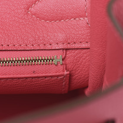Hermes Togo Birkin 30 Rose Lipstick 11 of 30