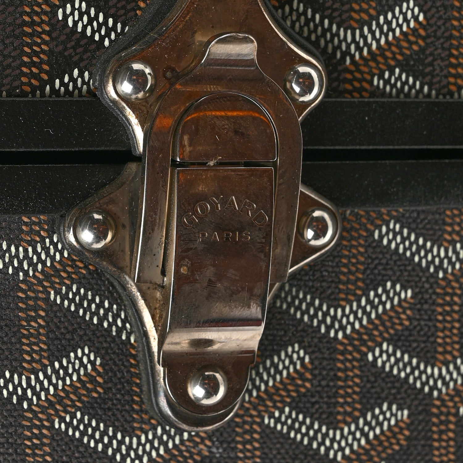 Goyard Goyardine Bourget PM Black 9 of 11