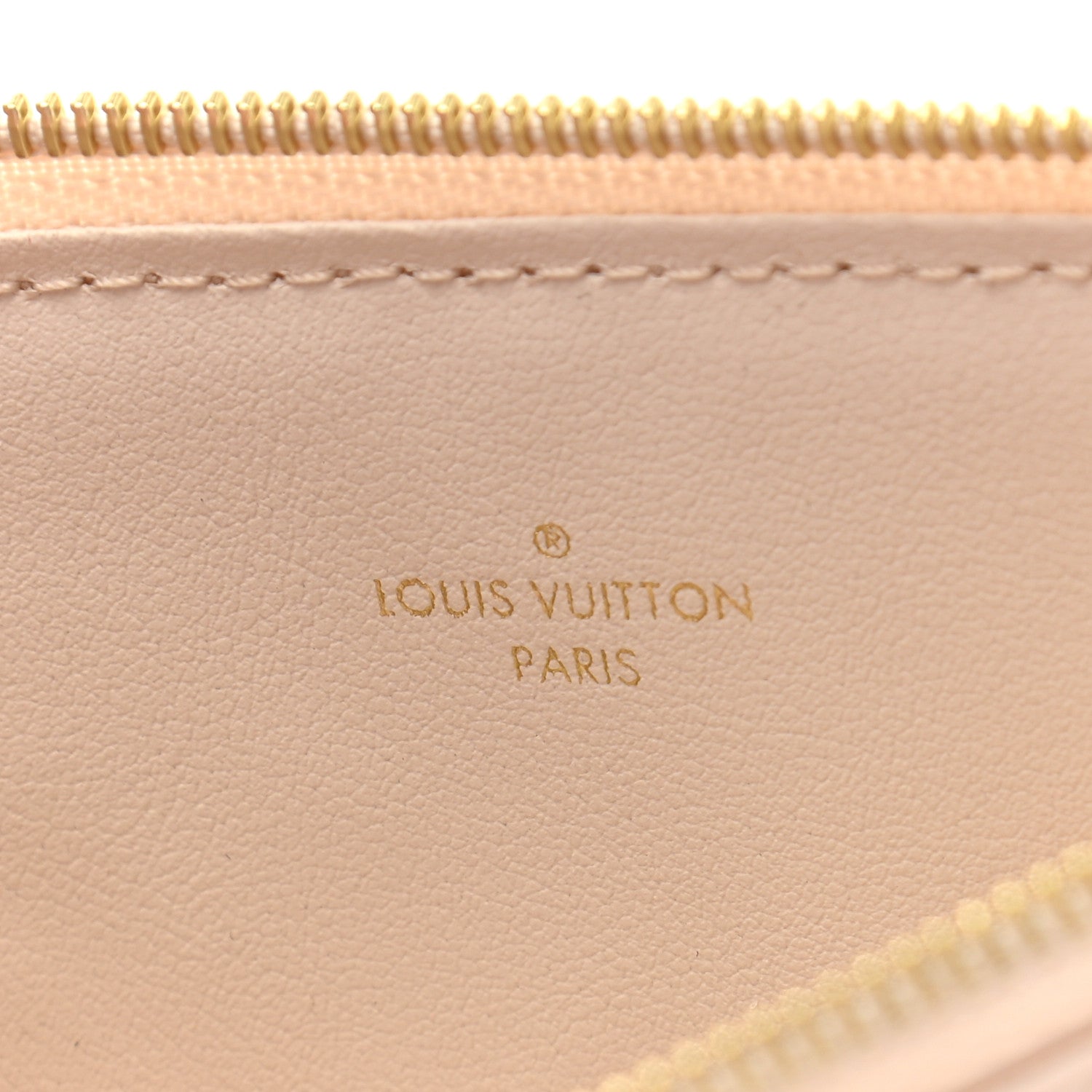 Louis Vuitton Empreinte Spring in the City Felicie Chain Wallet Zippered Insert Beige 6 of 7