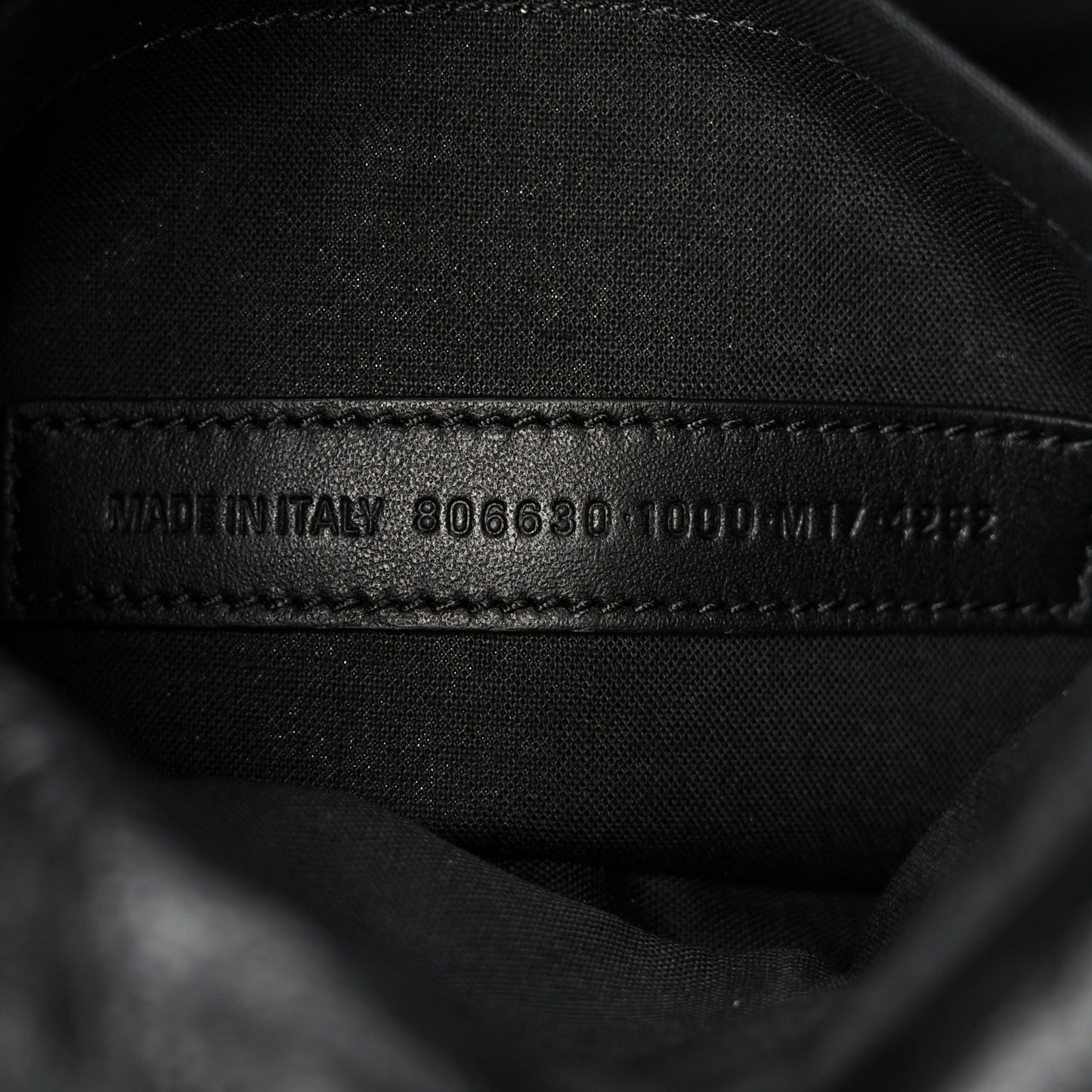 Arena Calfskin Small Monaco Flap Bag Black