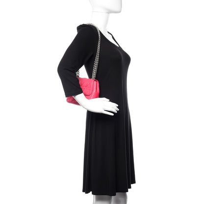Christian Dior Lambskin Cannage Mini Miss Dior Flap Fuchsia 2 of 12