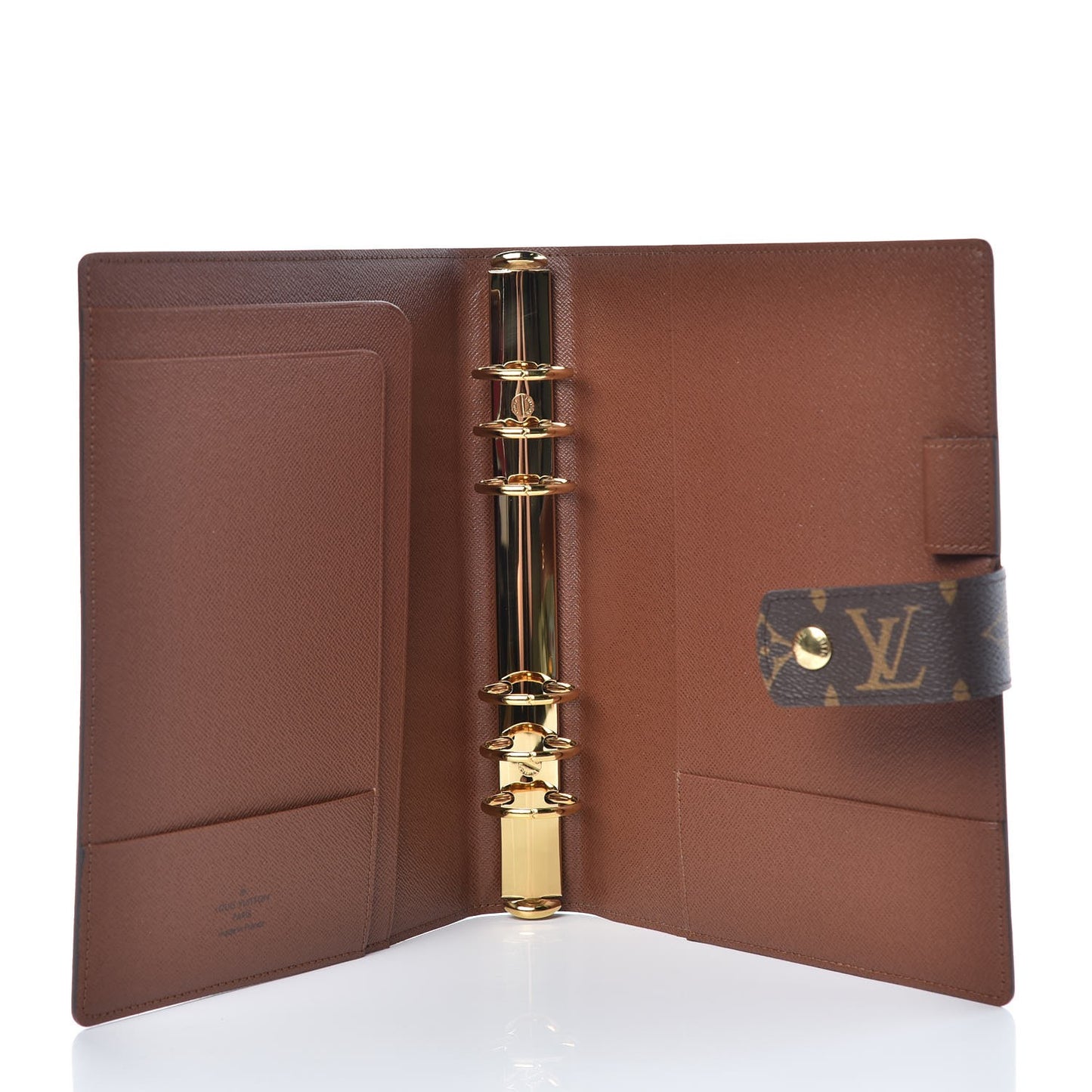 Monogram Large Ring Agenda Cover