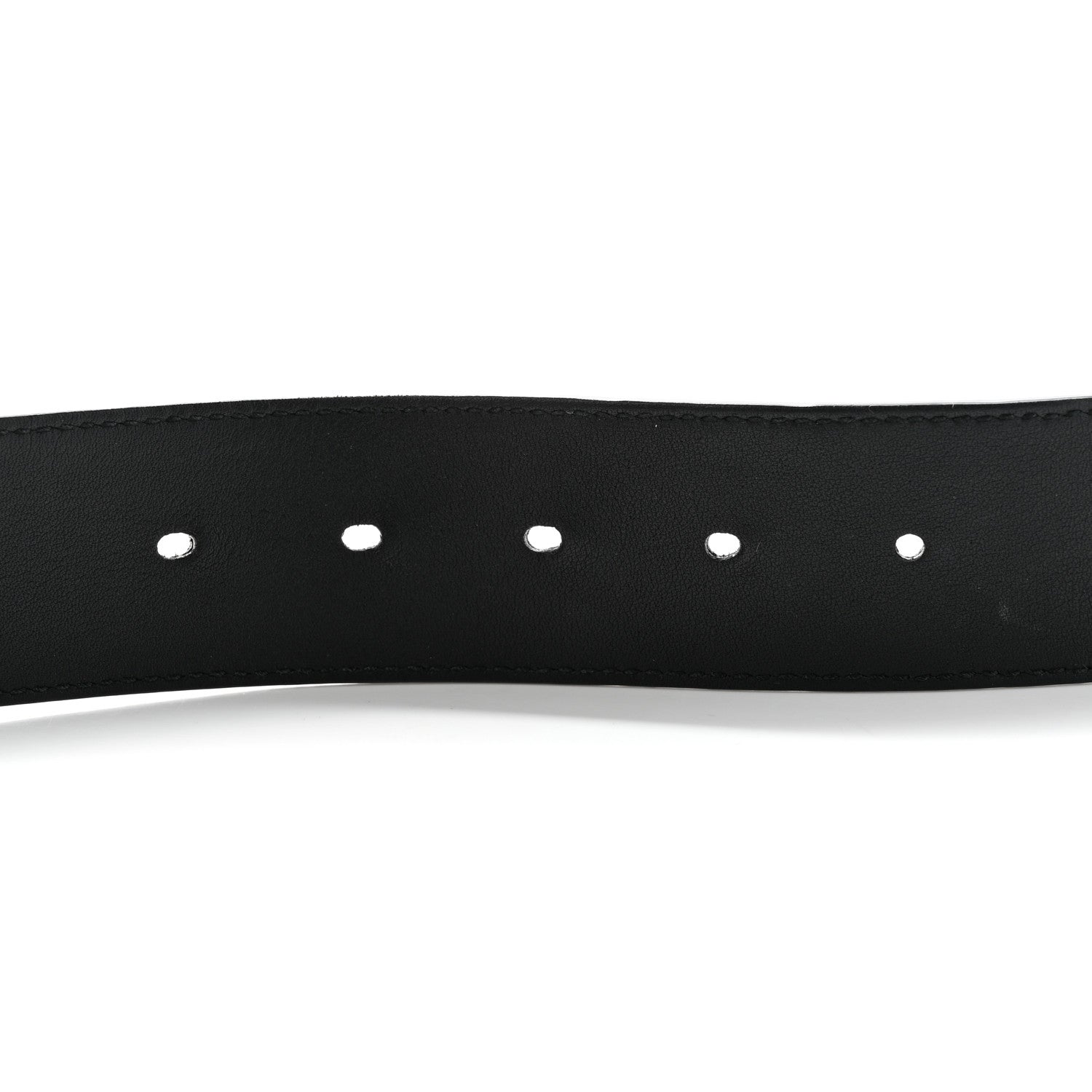 Gucci Calfskin Double G 40mm Belt 85 34 Black 4 of 13