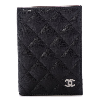 Chanel Caviar Quilted Passport Holder Black 1 of 7