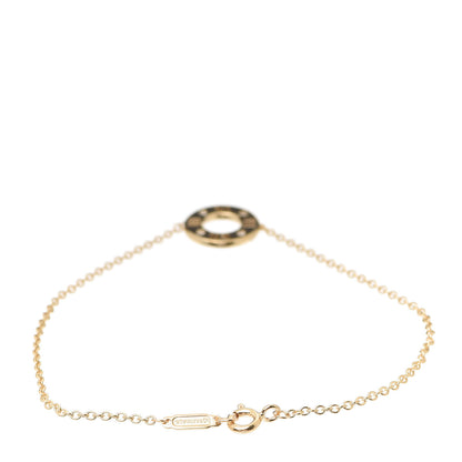 Tiffany 18K Yellow Gold Diamond Atlas Pierced Bracelet 3 of 6