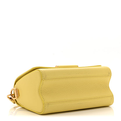 Louis Vuitton Taurillon Smooth Calfskin Scrunchie Twist One Handle PM Yellow 5 of 10