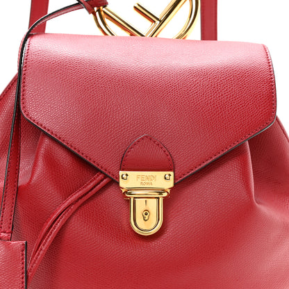 Fendi Vitello Cruise F is Fendi Drawstring Backpack Fragola 7 of 9