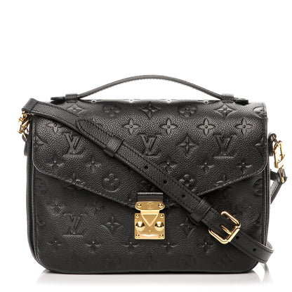 Louis Vuitton Empreinte Pochette Metis Black 1 of 8